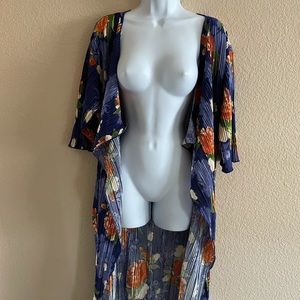 Lularoe Shirley Crinkle Kimono Cardigan